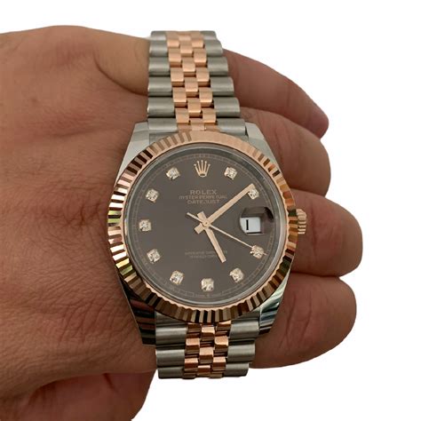 rolex datejust 126331 diamond rose|Rolex Datejust 41mm 126331.